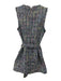 5a7 Cinq a Sept Size 6 Black, White, Multi Polyester Sleeveless Knit Dress Black, White, Multi / 6