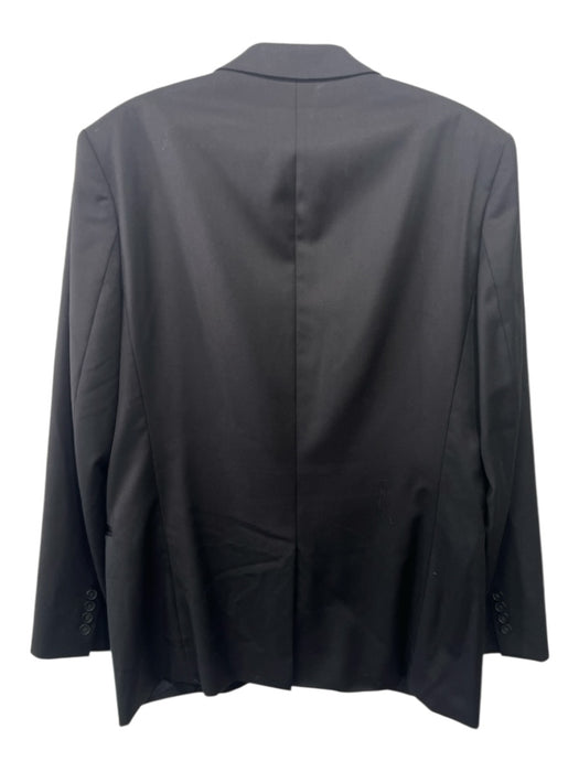 Hugo Boss Black Wool Solid 2 Button Men's Blazer Black / 40R