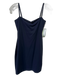 Susana Monaco Size S Navy Blue Nylon Blend Spaghetti Strap Sheath Dress Navy Blue / S