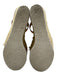 See By Chloe Shoe Size 37 Beige & Brown Leather Upper Raffia Fringe Wedges Beige & Brown / 37