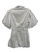 Jonathan Simkhai Size 2 White Cotton Blend Button Down Bubble Hem Mini Dress White / 2