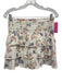 Zara Size S White, Purple, Green Cotton 3/4 Balloon Sleeve Floral Skirt Set White, Purple, Green / S