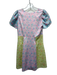 Love Shack Fancy Size 4 Pink, Blue & Multi Polyester Short Sleeve Floral Dress Pink, Blue & Multi / 4