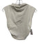 Reformation Size XS White Cotton Blend Cap Sleeve Mock Turtleneck Top White / XS