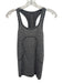 Lululemon Size Est XS Gray Racerback Metalic Threading Tank Top Gray / Est XS