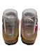 Birkenstock Shoe Size 36 Light Pink Suede Cork Gold Buckle Double Strap Sandals Light Pink / 36