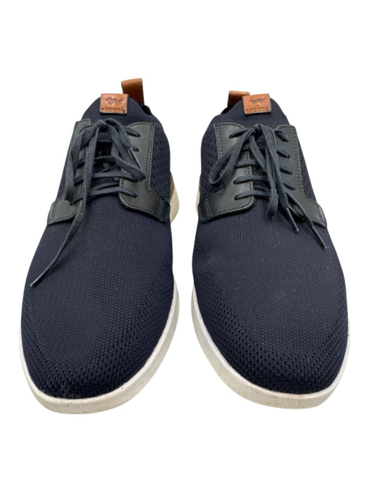 Wolf & Shepherd Shoe Size 10 Navy, Brown & Black Nylon Leather trim Sneakers Navy, Brown & Black / 10