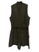 Athleta Size 2 Green Polyester Blend Zip Up Sleeveless Pockets Romper Green / 2