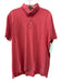 Sid Mashburn Size XL Red Orange Cotton Polo Men's Short Sleeve Red Orange / XL