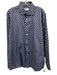 Eton Size L Blue & Green Cotton Medallion Button Up Men's Long Sleeve Shirt Blue & Green / L