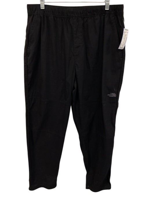 The North Face Size L Black Synthetic Solid Athletic Jogger Men's Pants Black / L