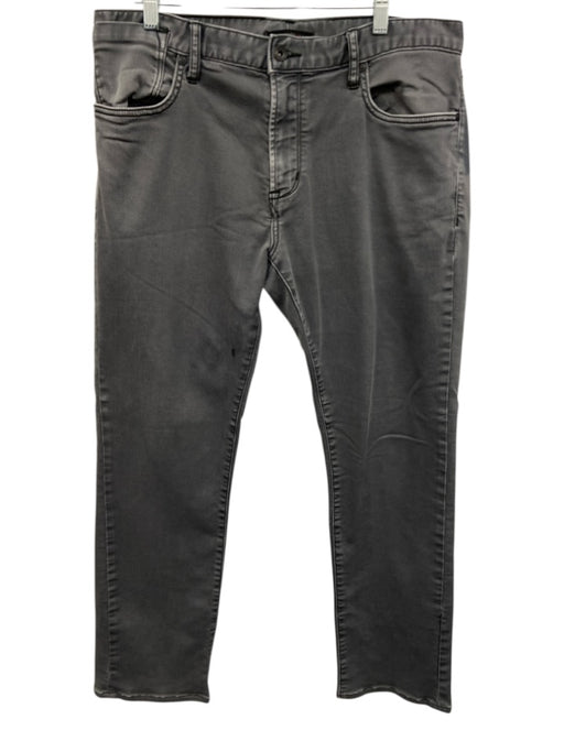 John Varvatos Size 36 Gray Cotton Blend Solid Jean Slim Men's Pants Gray / 36