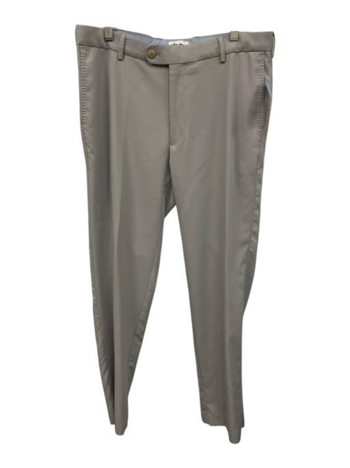 Peter Millar Size 35 Beige Synthetic Solid Athletic Khakis Men's Pants Beige / 35