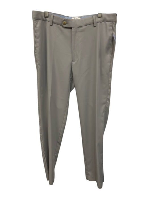 Peter Millar Size 35 Beige Synthetic Solid Athletic Khakis Men's Pants Beige / 35