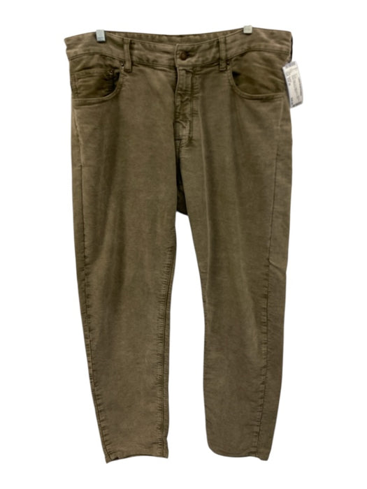 Boglioli AS IS Size Est 36 Beige Cotton Blend Solid Khakis Men's Pants Beige / Est 36