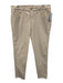 Lululemon Size 34 Beige Synthetic Solid Athletic Khakis Men's Pants Beige / 34