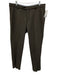 Peter Millar Size 35 Dark Gray Synthetic Solid Athletic Khakis Men's Pants Dark Gray / 35