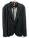 Boss Blue Wool Blend Dots 2 Button Men's Blazer Blue / 42