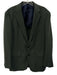 Sid Mashburn Green Wool Blend Solid 2 Button Men's Blazer Green / 52L