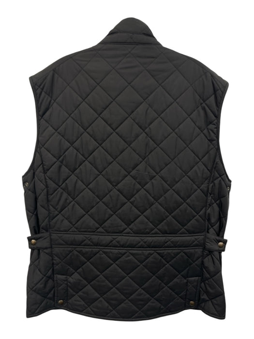 Polo Size XL Black Synthetic Quilted Vest Men's Jacket Black / XL