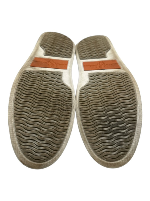 Martin Dingman Shoe Size 10 AS IS Gray & White Leather Solid Low Top Men's Shoes Gray & White / 10