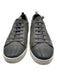 Martin Dingman Shoe Size 10 AS IS Gray & White Leather Solid Low Top Men's Shoes Gray & White / 10