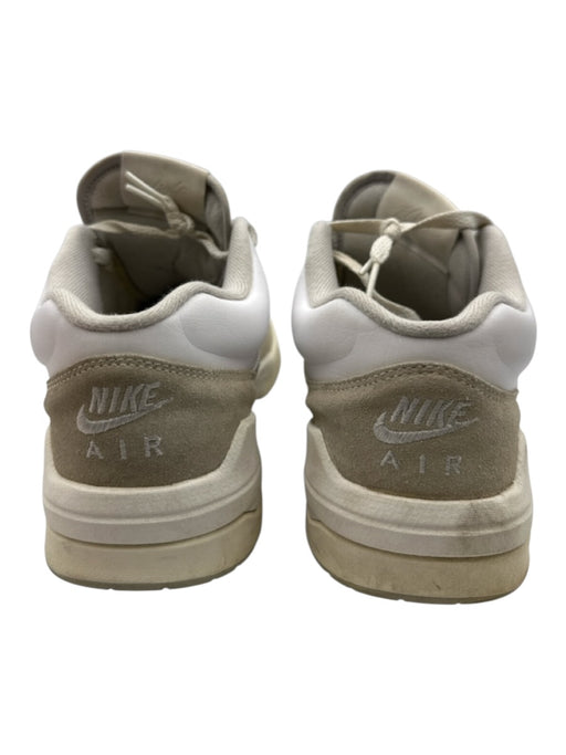 Nike Shoe Size 10.5 AS IS White & Gray Leather Solid Men's Shoes White & Gray / 10.5