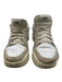 Nike Shoe Size 10.5 AS IS White & Gray Leather Solid Men's Shoes White & Gray / 10.5
