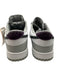 Nike Shoe Size 10.5 White, Gray & Black Leather Solid Low Top Men's Shoes White, Gray & Black / 10.5