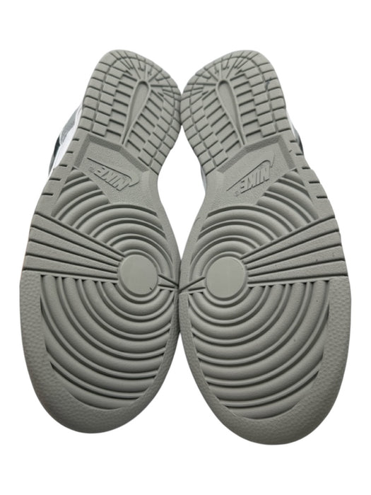 Nike Shoe Size 10.5 White, Gray & Black Leather Solid Low Top Men's Shoes White, Gray & Black / 10.5