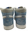Jordan Shoe Size 10.5 White, Blue & Gray Suede Solid High Top Men's Shoes White, Blue & Gray / 10.5