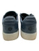 Lululemon Shoe Size 11 AS IS Navy Blue & Gray Leather Solid Low Top Men's Shoes Navy Blue & Gray / 11