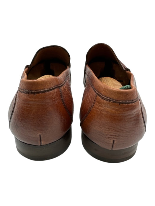 Berteil Shoe Size 44 Brown Leather Solid Low Top Men's Shoes Brown / 44