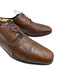 Ferragamo Shoe Size 9.5 AS IS Brown Leather Solid Low Top Men's Shoes Brown / 9.5