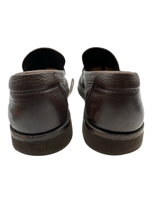 Ferragamo Shoe Size 9.5 AS IS Brown Leather Solid Horsebit Men's Shoes Brown / 9.5