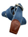Peter Millar Blue Canvas Men's Belt Blue