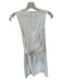 Le Lis Size S white & tan Cotton Blend Sleeveless Stitching Button Down Dress white & tan / S