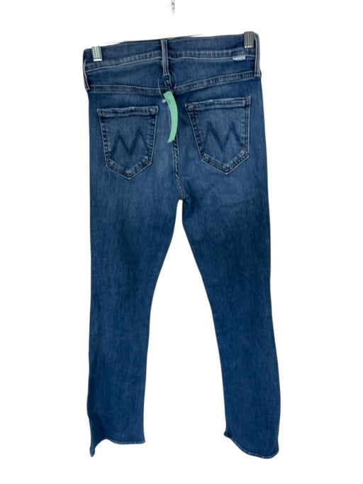 Mother Size 24 Med Dark Wash Cotton Blend Mid Rise Bootcut Jeans Med Dark Wash / 24