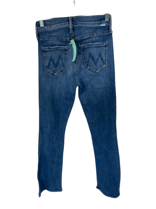 Mother Size 24 Med Dark Wash Cotton Blend Mid Rise Bootcut Jeans Med Dark Wash / 24