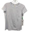 Alo Size M White Cotton Blend Short Sleeve T Shirt Athletic Top White / M