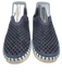 Ilse Jacobsen Shoe Size 39 Slate Blue Leather Cut Outs Slip On Shoes Slate Blue / 39