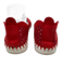 Ilse Jacobsen Shoe Size 39 Red Leather Cut Outs Slip On Shoes Red / 39