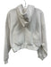 Vuori Size M White Cotton & Polyester Jacket Long Sleeve Zip Up Crop Jacket White / M