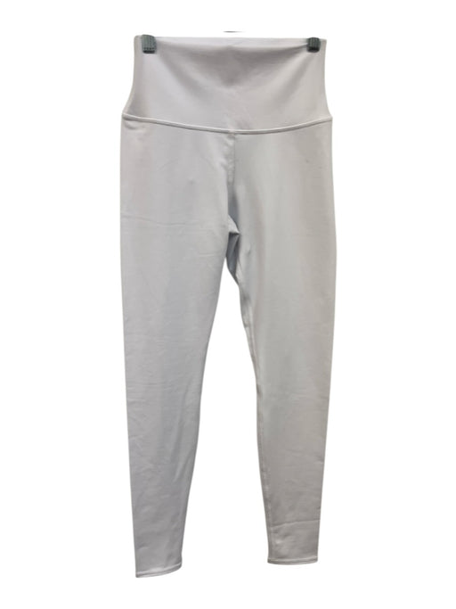 Alo Size S White Nylon Blend Athletic Full length High Waist Leggings White / S