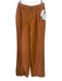 Bella Dahl Size 24 Brown Tencel Blend Elastic Waist Zip & Button Pockets Pants Brown / 24