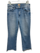 Mother Size 29 Medium Wash Cotton & Modal Flare Leg Frayed Hem High Rise Jeans Medium Wash / 29