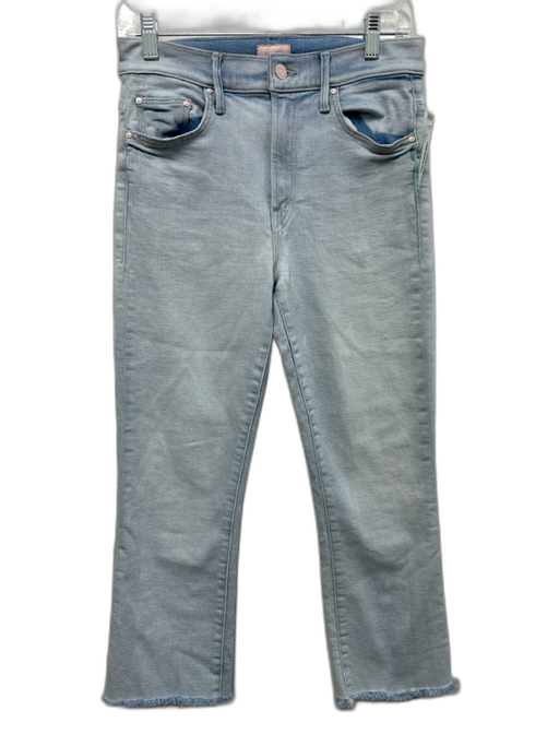 Mother Size 29 Light Wash Cotton Mid Rise Slim Straight Leg Jeans Light Wash / 29