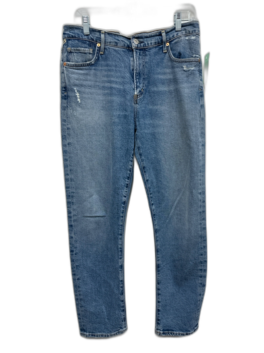 Citizens of Humanity Size 29 Medium Wash Cotton High Rise Slim Straight Jeans Medium Wash / 29