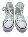 Converse Shoe Size 7 White, Red & Blue Canvas Lace Up Round Toe Sneakers White, Red & Blue / 7