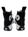 Converse Shoe Size 7.5 Black & White Canvas Lace Up Platform Lug Sole Sneakers Black & White / 7.5